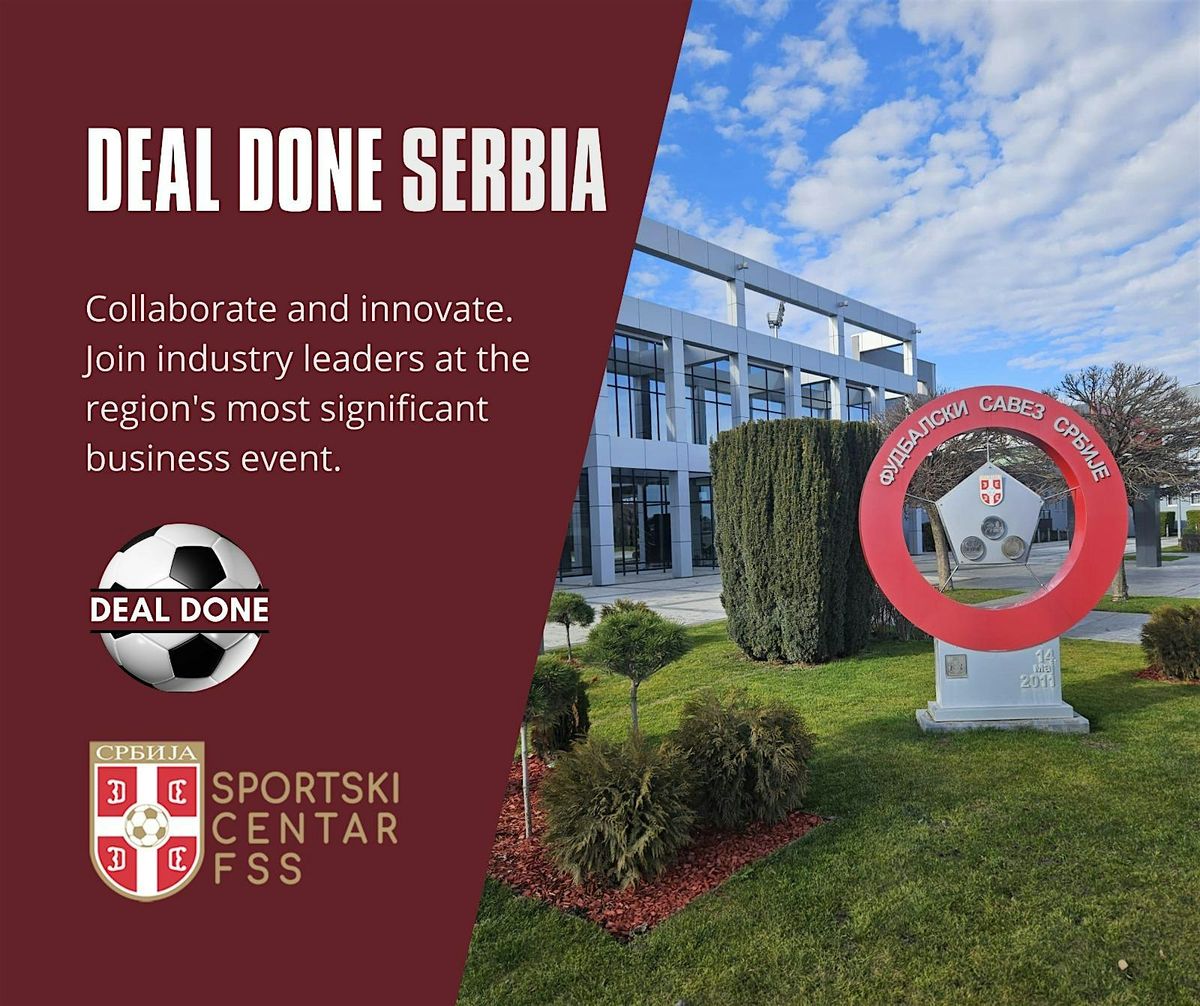 DEAL DONE SERBIA, 13 December | Event in Stara Pazova | AllEvents