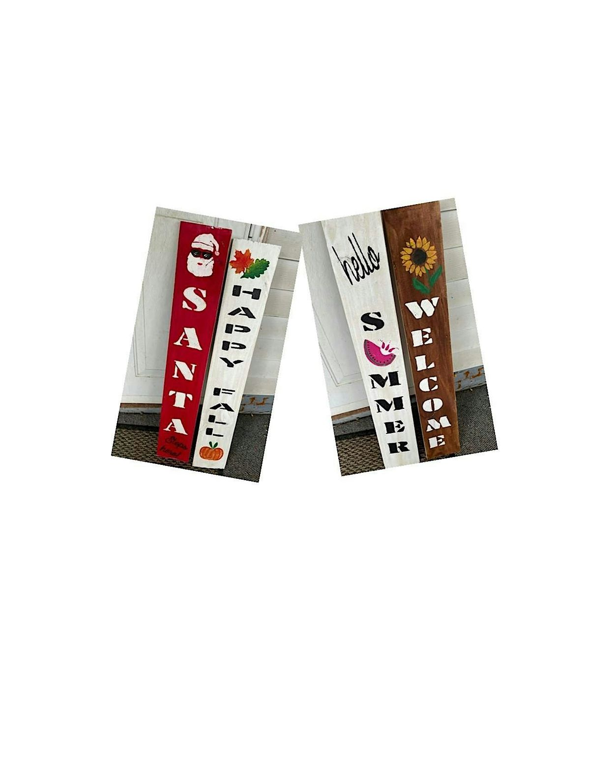 2 SIDED WOODEDN PORCH SIGNS, 14 September | Event in Leesburg | AllEvents