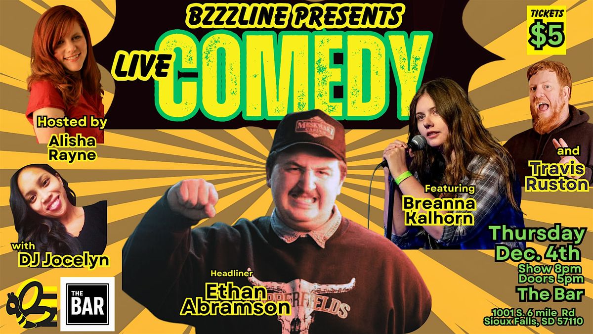 Live Comedy w/Ethan Abramson, 4 December | Event in Sioux Falls | AllEvents
