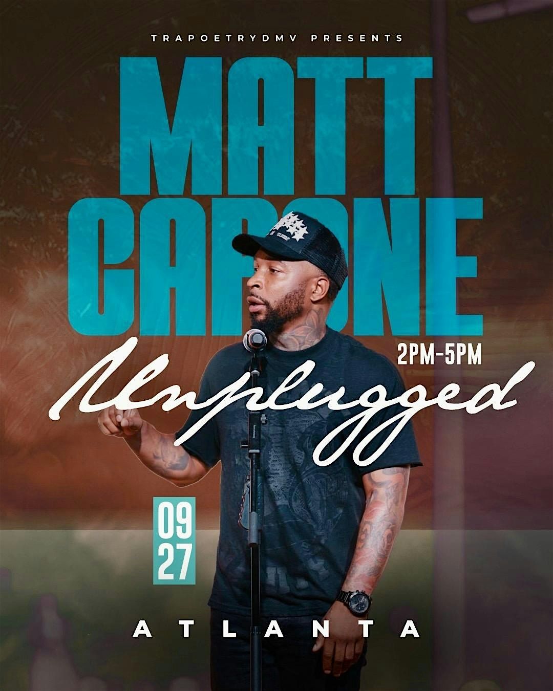 Matt Capone Unplugged ATL, 27 September | AllEvents