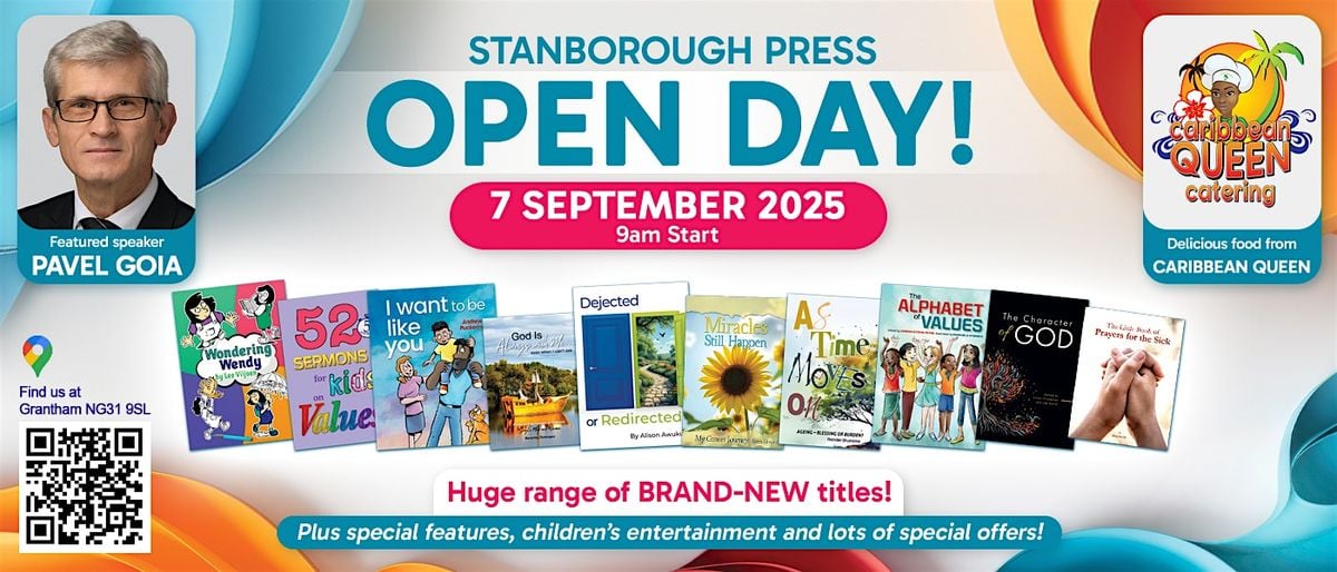 Stanborough Press Open Day, 7 September | Event in Grantham | AllEvents