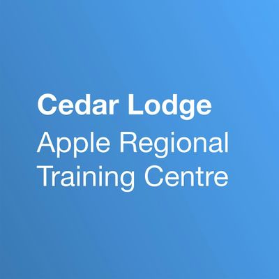 Cedar Lodge Apple RTC logo