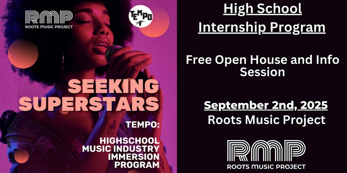 TEMPO: High School Internship and Program Info Session-  Free Open House, 2 September | Event in Boulder | AllEvents