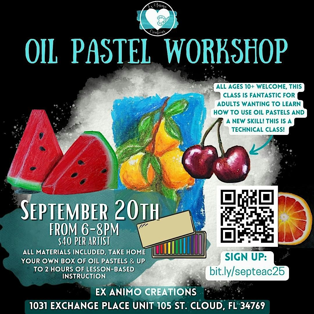 September Oil Pastel Workshop, 20 September | Event in St. Cloud | AllEvents