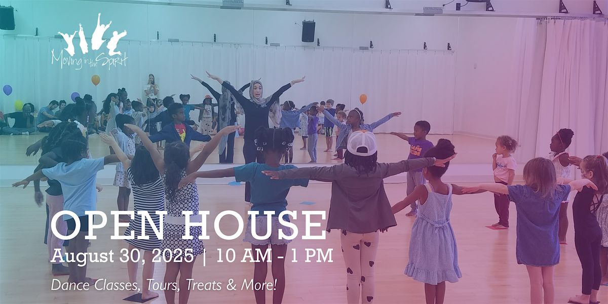 Open House at Moving in the Spirit, 30 August | Event in Atlanta | AllEvents
