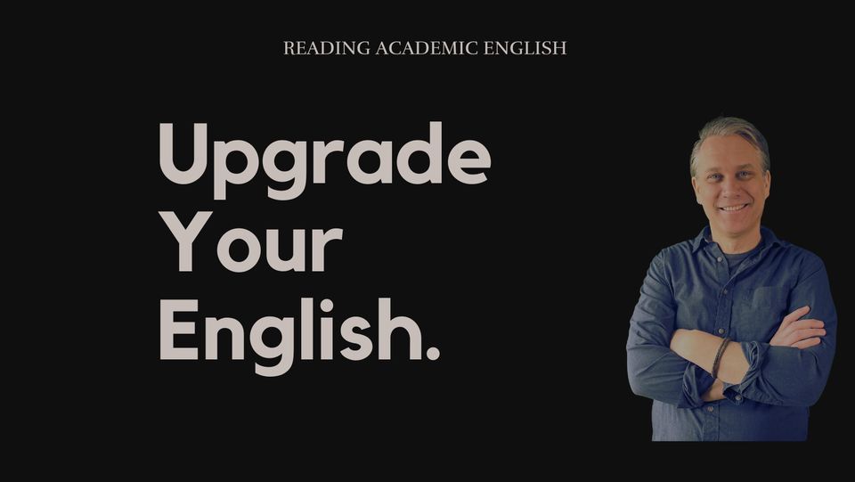 Learning Academic Vocabulary in Context with Joseph Ruppert, Online ...