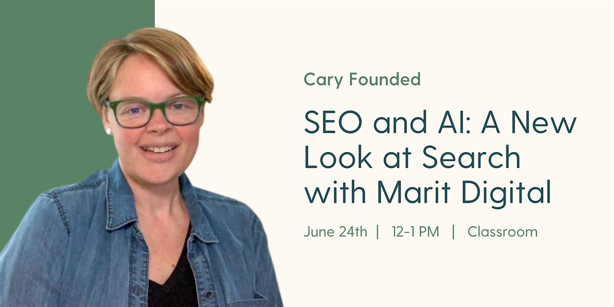 SEO and AI: A New Look at Search, 24 June | Event in Cary | AllEvents
