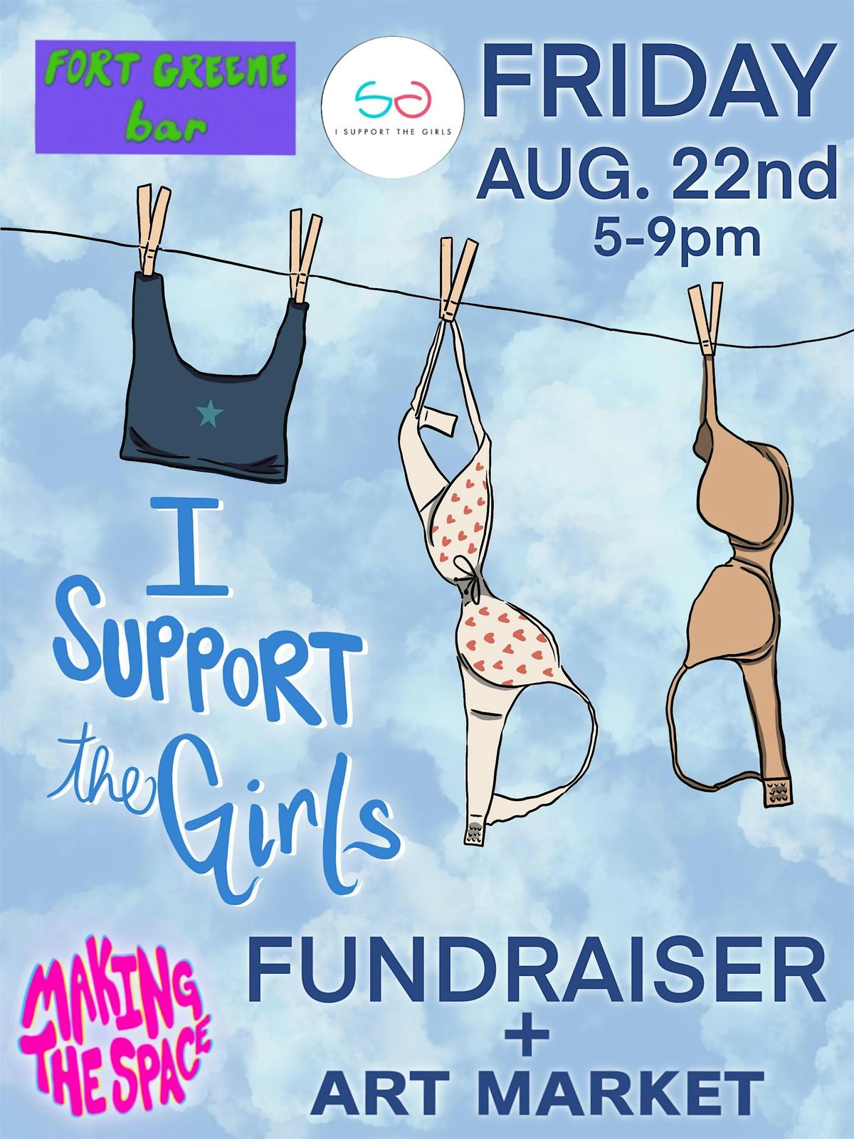 I Support the Girls Fundraiser and Art Market, 22 August | Event in Denver | AllEvents