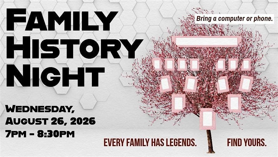 Ward Family History Night