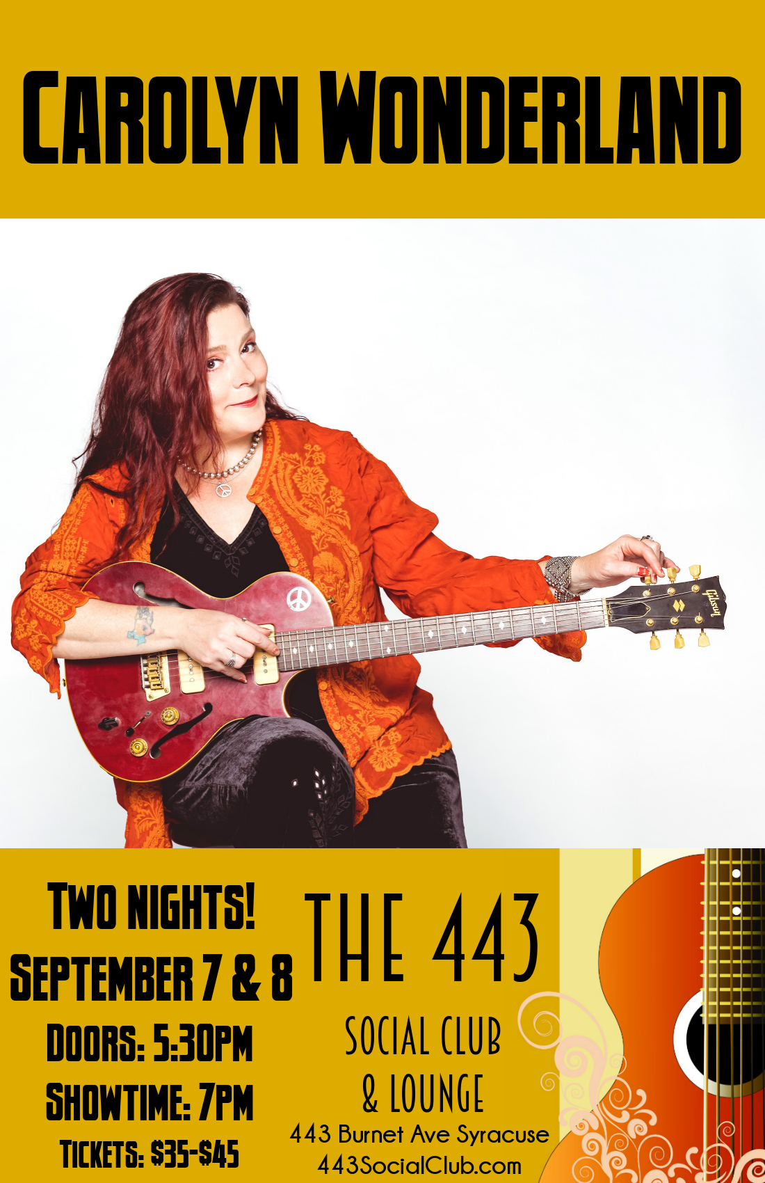 Carolyn Wonderland at Spire Center for the Performing Arts, 7 June | Event in Plymouth | AllEvents