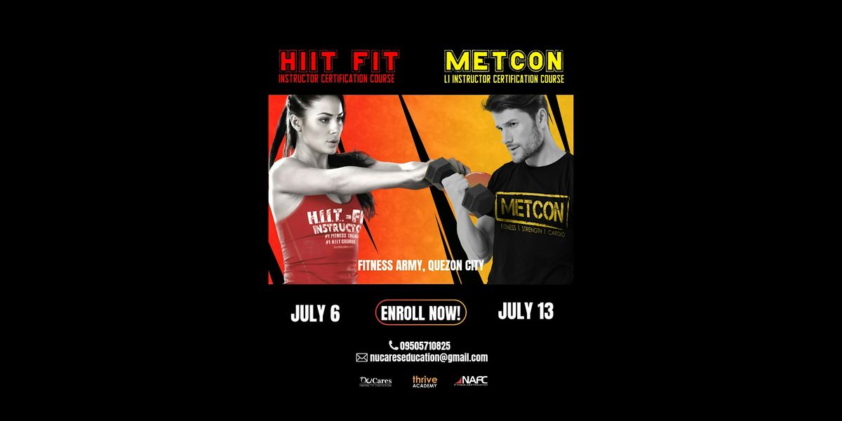 HIIT Fit Instructor Course, 6 July | Event in Quezon City | AllEvents