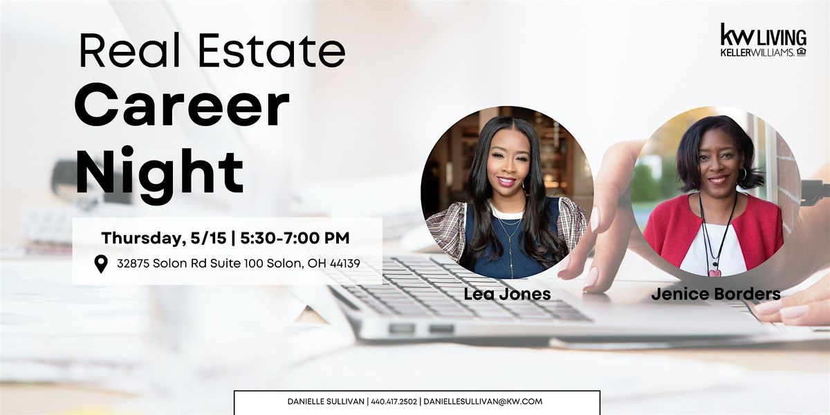 Real Estate Career Night, 15 May | Event in Solon | AllEvents