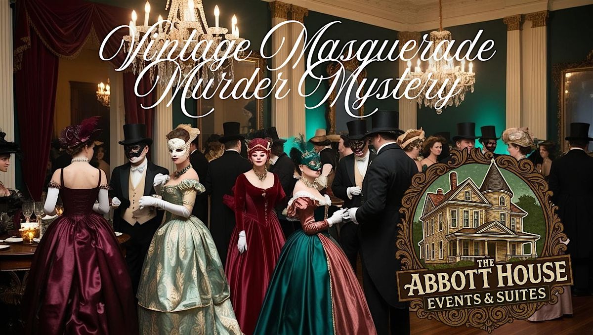 Vintage Masquerade M**der Mystery, 9 May | Event in Seguin | AllEvents