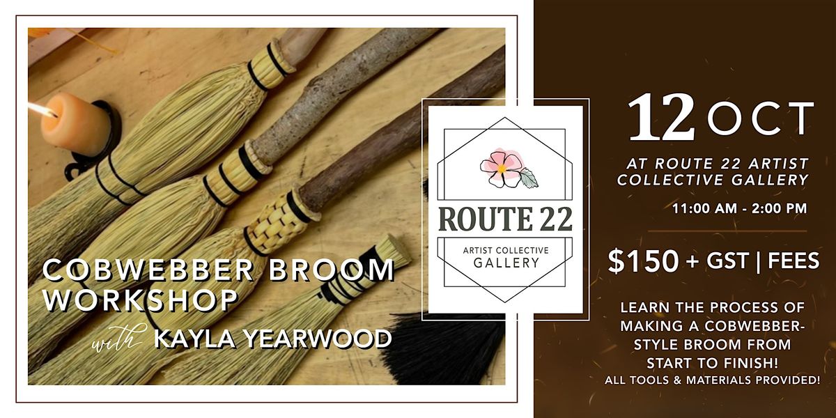 Cobwebber Broom Workshop!, 12 October | Event in Cochrane | AllEvents