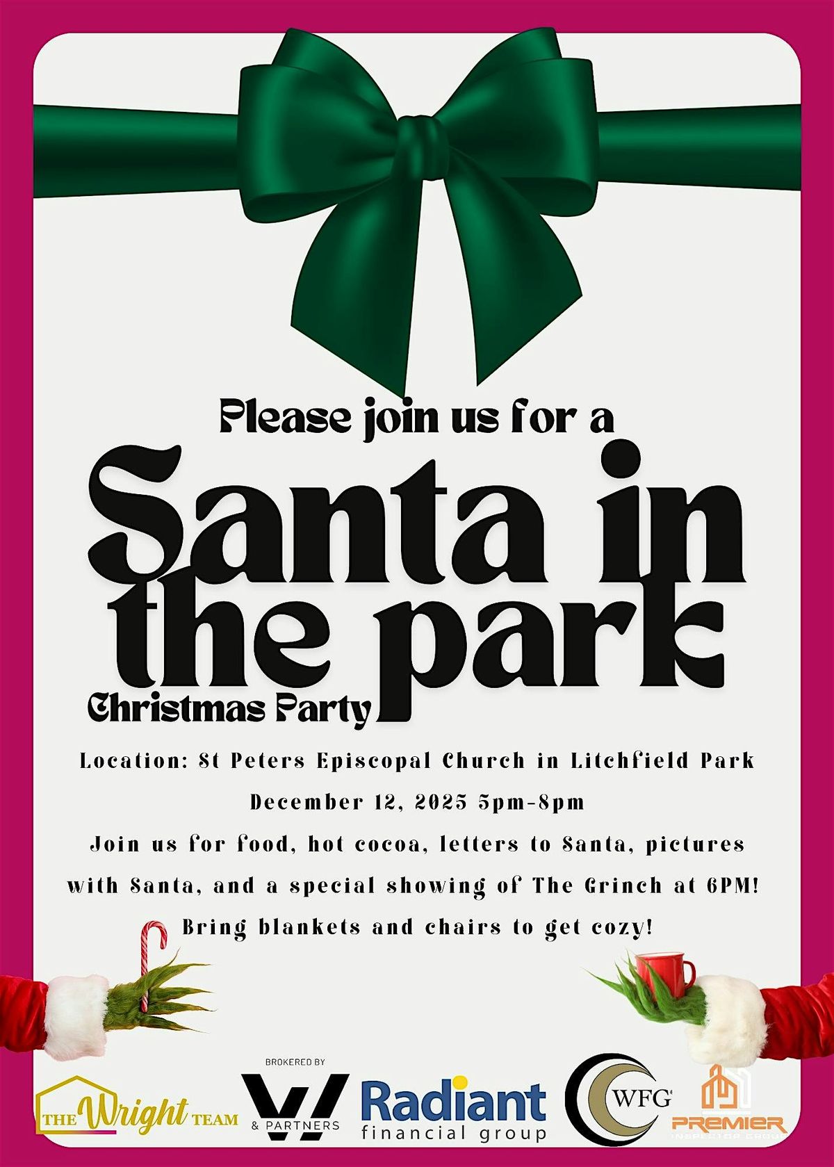 Santa in the Park with the Wright Team, 12 December | Event in Litchfield Park | AllEvents