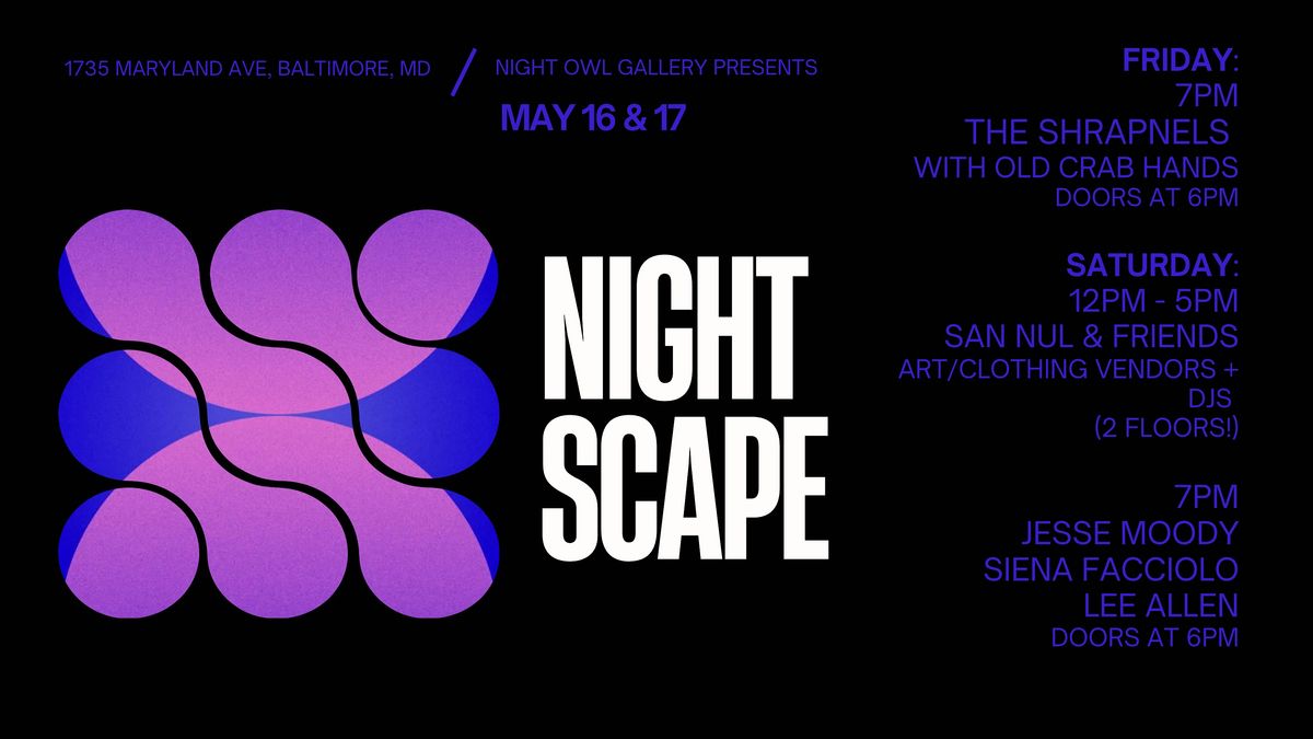 NIGHTSCAPE, 16 May | Event in Baltimore | AllEvents