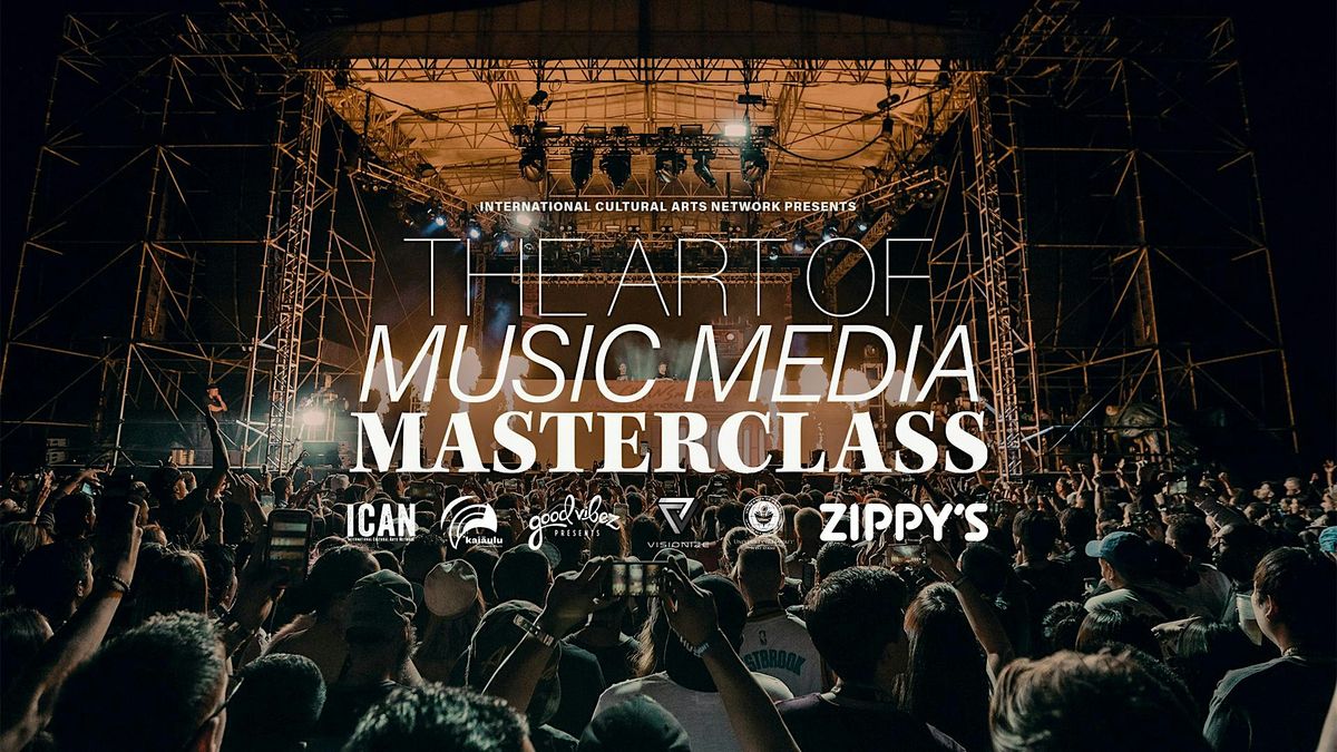 The Art of Music Media Masterclass, 10 October | Event in Kapolei | AllEvents