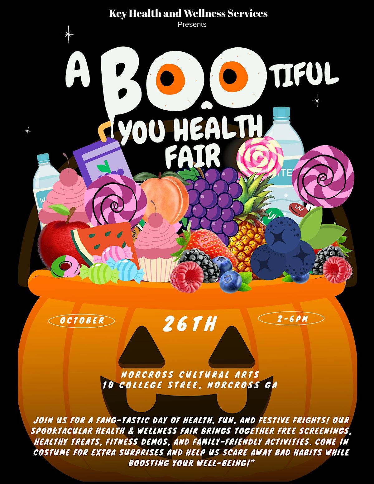 A Boo-tiful You Health Fair, 26 October | Event in Norcross | AllEvents