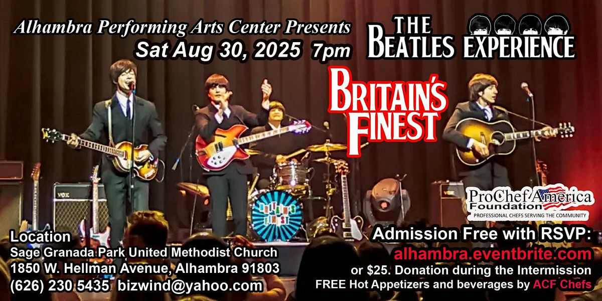The Beatles Experience, 30 August | Event in Alhambra | AllEvents