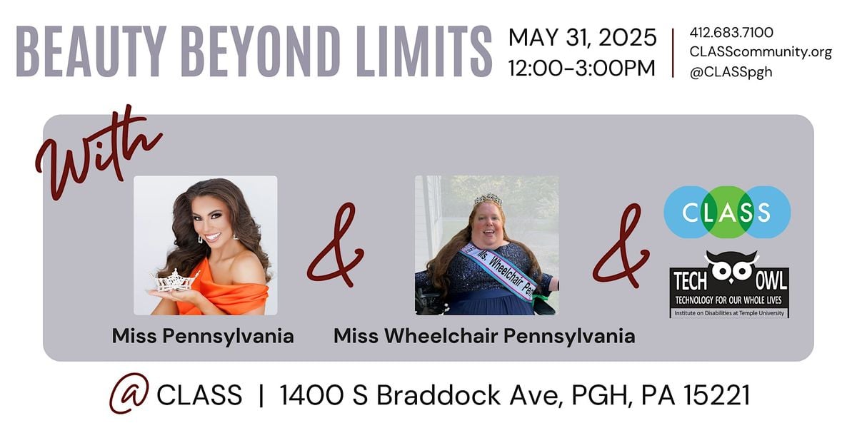 Beauty Beyond Limits, 31 May | Event in Pittsburgh | AllEvents