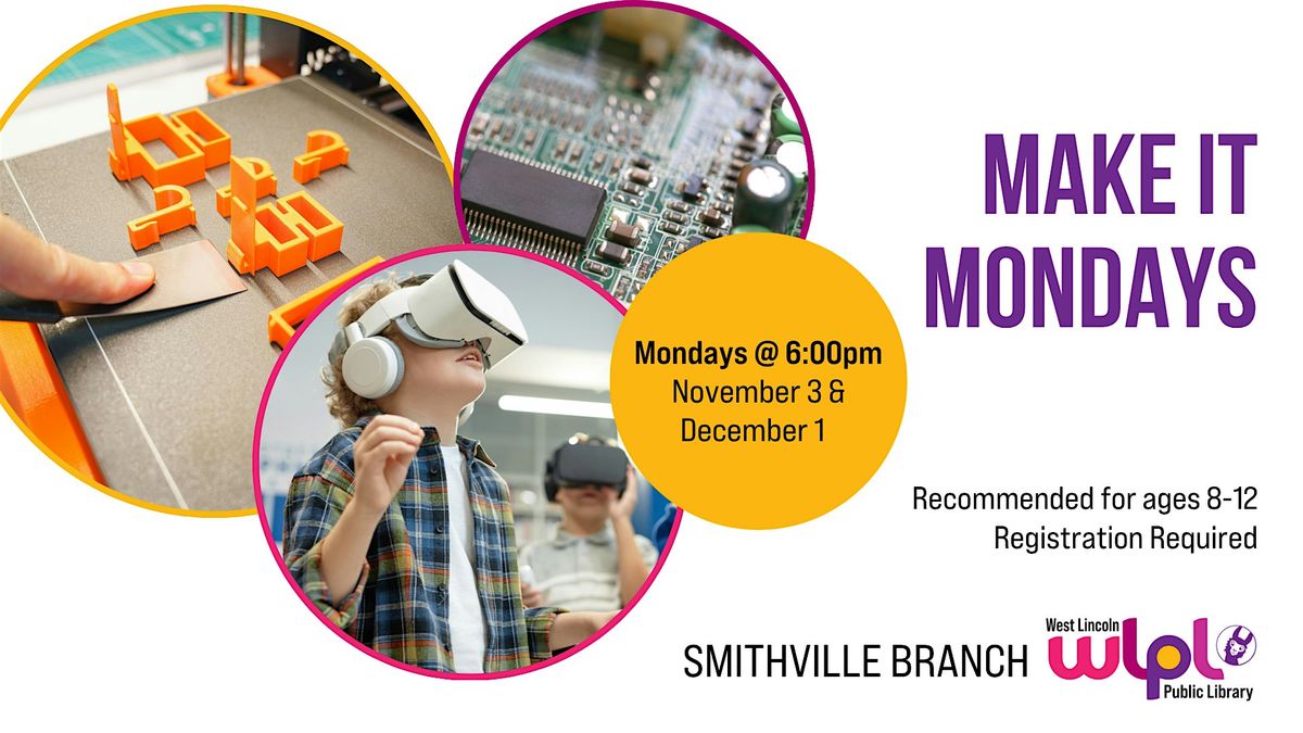 Make It Mondays | Event in Smithville | AllEvents