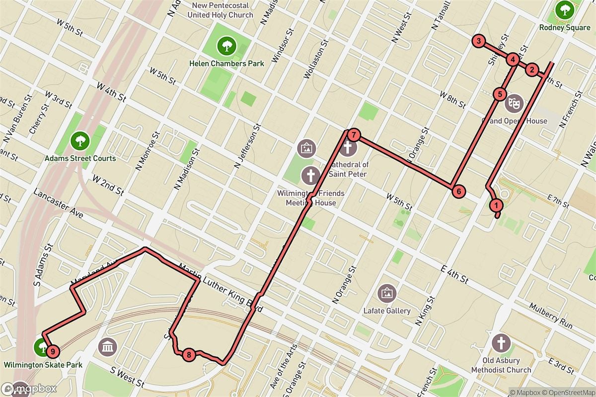 Wilmington Audio Tour: Timelines, Trains & Titans of the City | Event in Wilmington | AllEvents