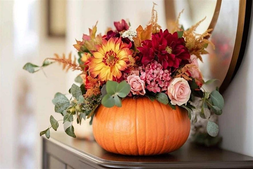 Petals & Pumpkins: A Fall Floral Workshop, 4 October | Event in Andover | AllEvents