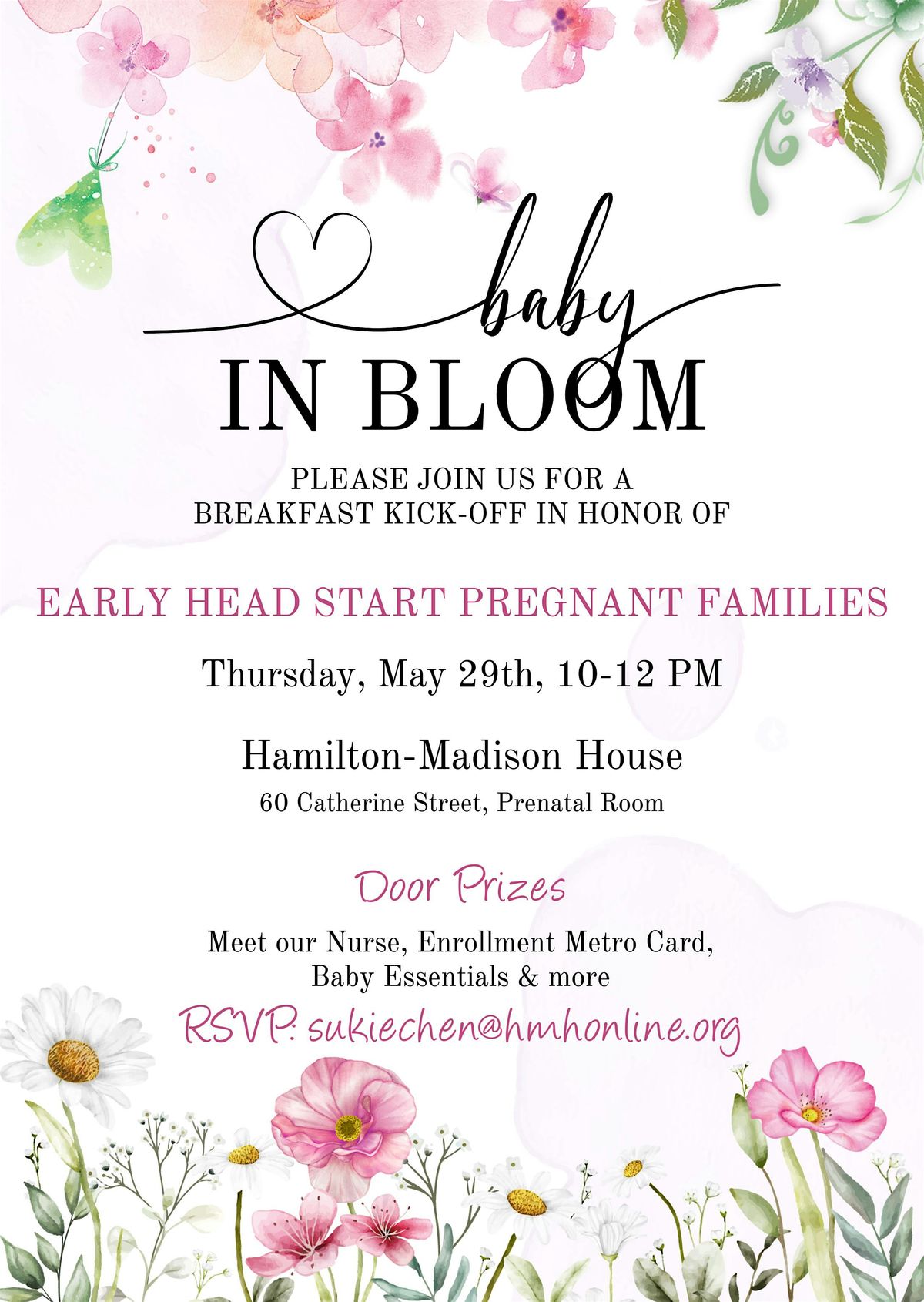 Early Head Start Prenatal Program, 29 May | Event in New York | AllEvents