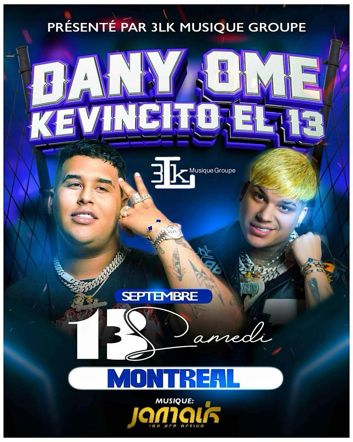 Dany Ome y Kevencito El 13, 13 September | Event in Montréal | AllEvents