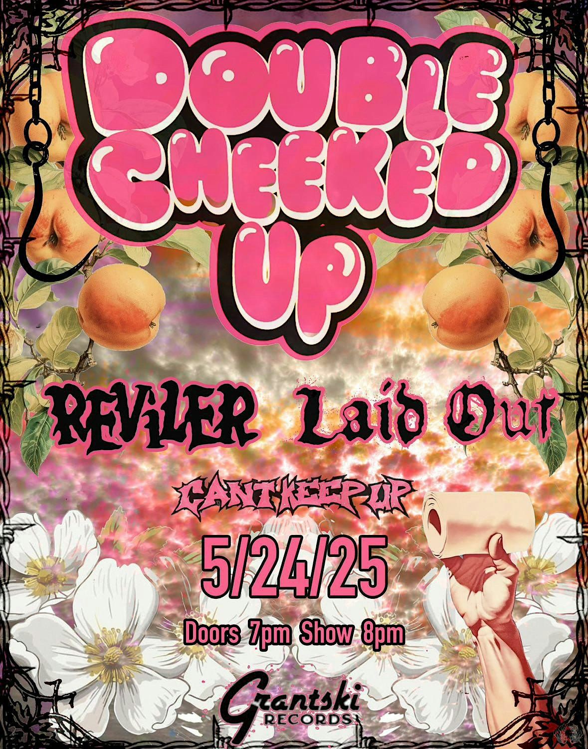 DOUBLE CHEEKED UP W/ REVILER, LAID OUT & CAN'T KEEP UP, 24 May | Event in Augusta | AllEvents