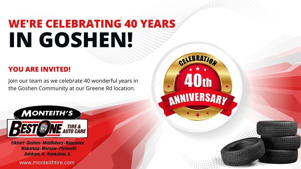 Monteiths BestOne Celebrates 40 years in Goshen!, Monteith's BestOne