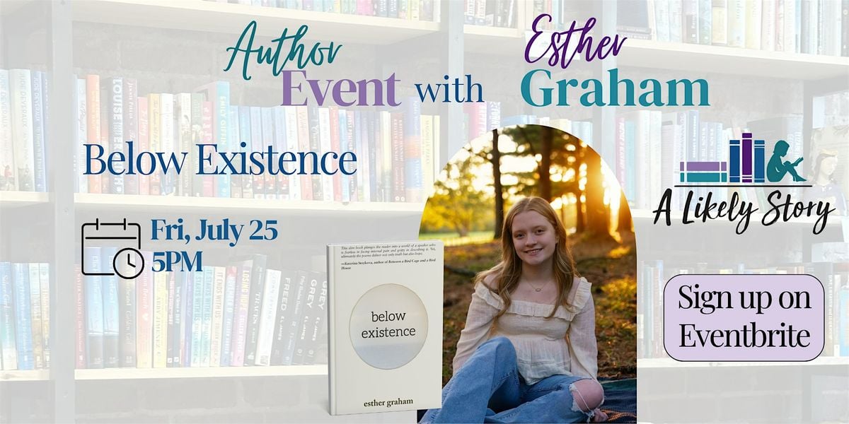 Author Event with Esther Graham, 25 July | Event in Midway | AllEvents