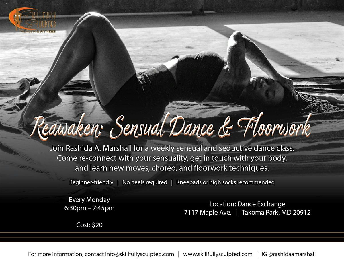 Pop-Up Friday Class! Sensual Dance & Floorwork | Event in Takoma Park | AllEvents