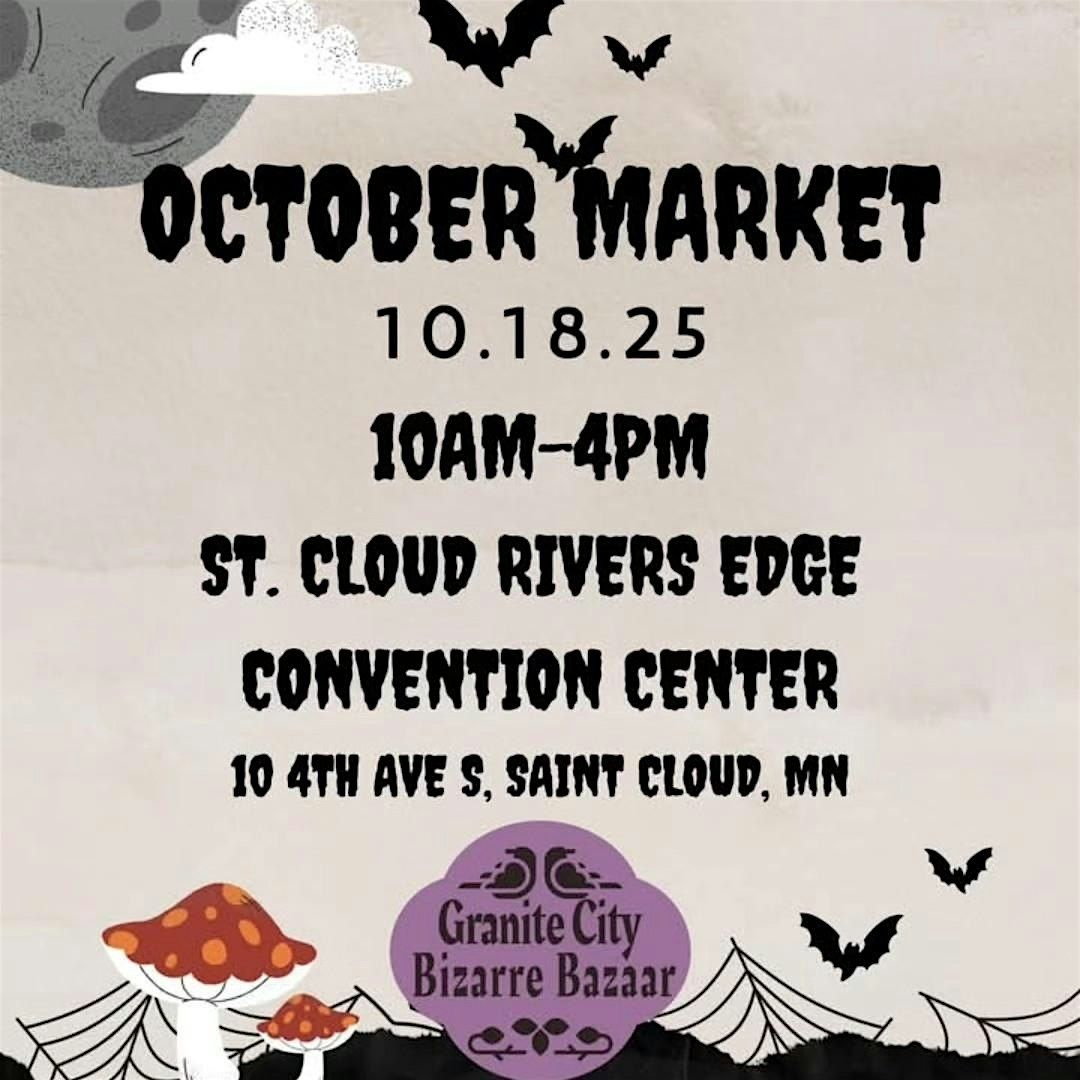 Granite City Bizarre Bazaar October Market, 18 October | Event in St. Cloud | AllEvents