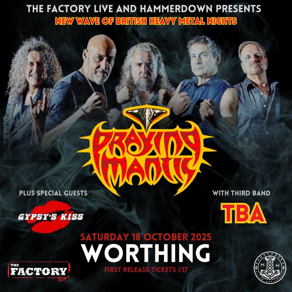 Praying Mantis, 18 October | Event in Worthing | AllEvents