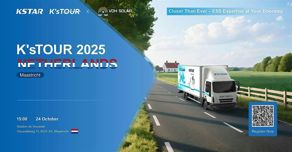 K's TOUR BENELUX with VDH Solar - Maastricht, 24 October | Event in Maastricht | AllEvents