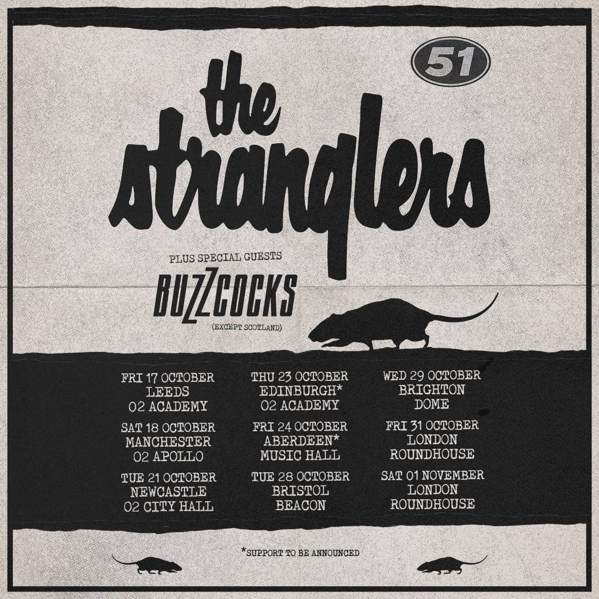 The Stranglers Leeds Tickets, 17 October | Event in Leeds | AllEvents