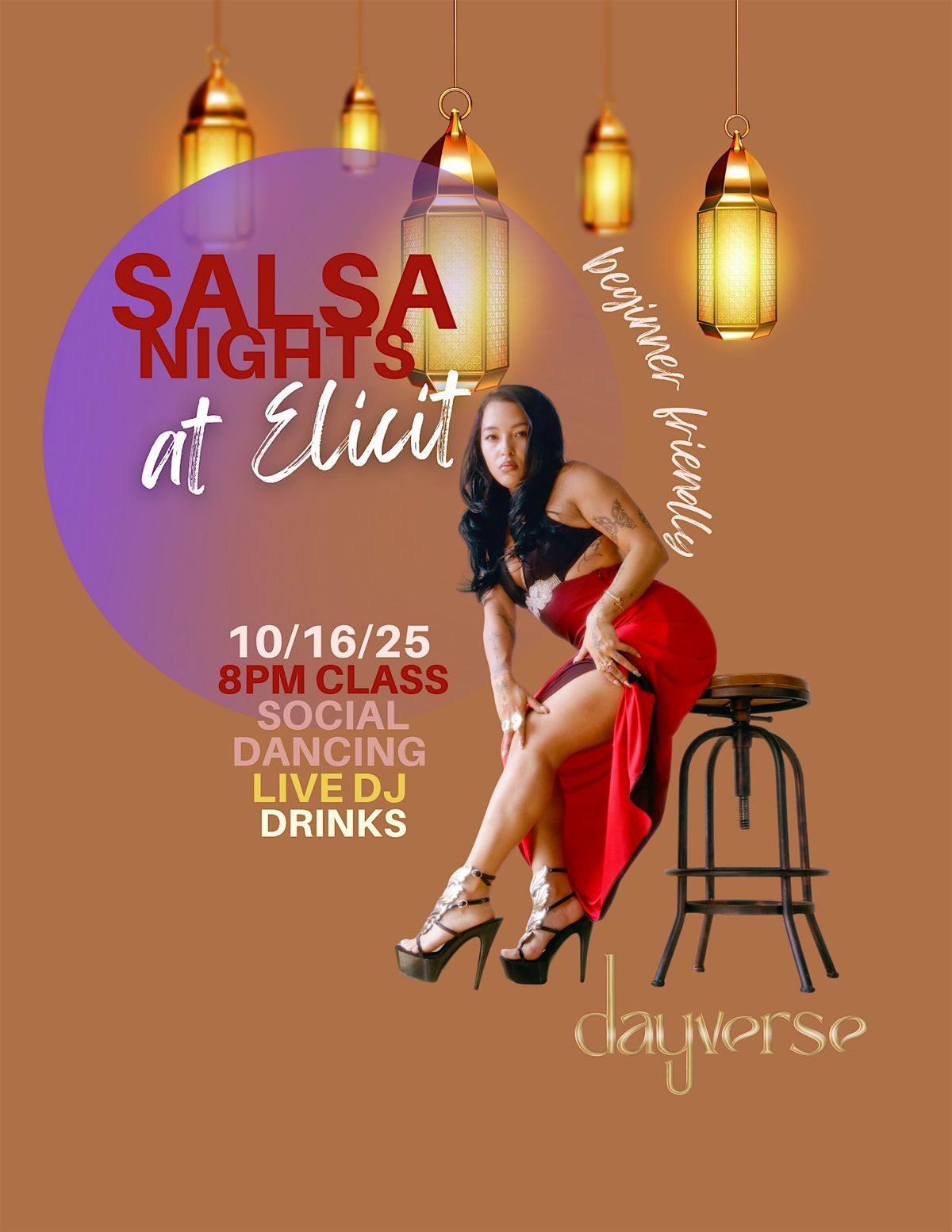 Salsa Nights at Elicit, 16 October | Event in Fairfield | AllEvents