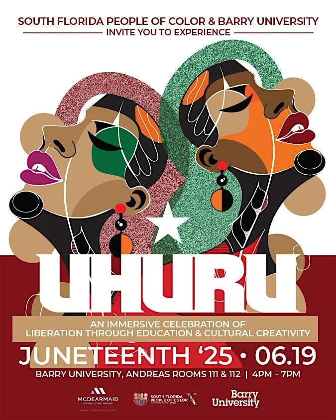 Uhuru Rising: A Cultural Awakening, 19 June | Event in Miami Shores | AllEvents