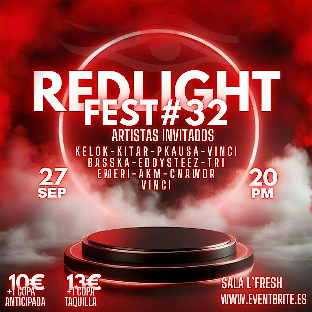 REDLIGHTFEST * 32, 27 September | Event in Fuenlabrada | AllEvents