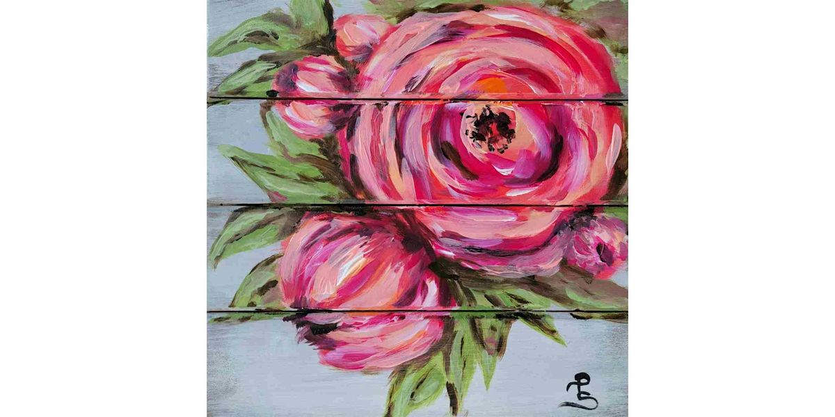 Suite Restaurant & Lounge, Bellevue - "Dahlias on a Wood Plaque", 24 June | Event in Bellevue