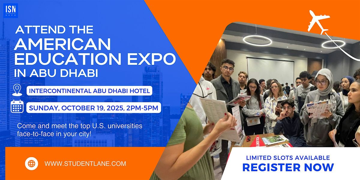 American Education Event in Abu Dhabi, 19 October | Event in Abu Dhabi | AllEvents