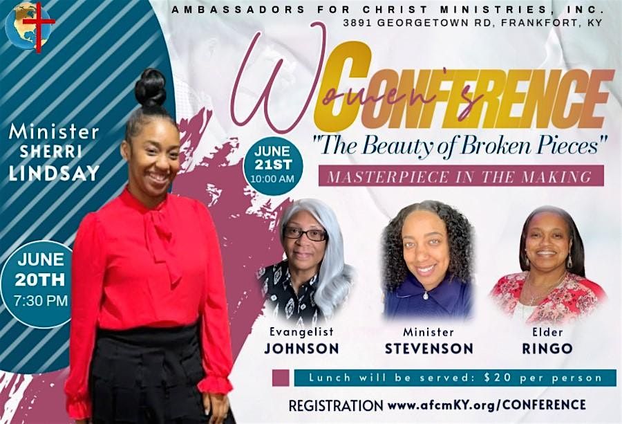 Women's Conference: "The Beauty of Broken Pieces- Masterpiece in the Making, 20 June | Event in Frankfort