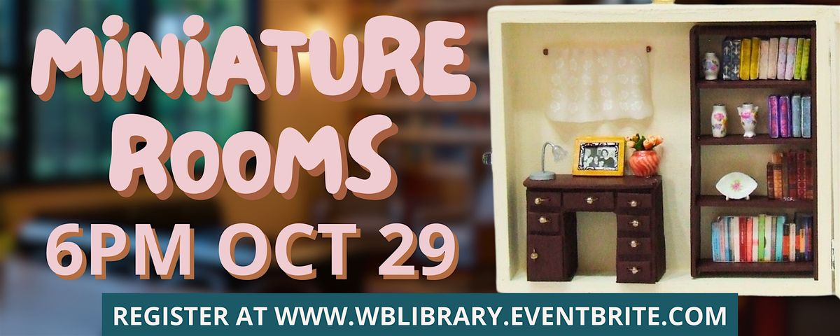 DIY Wednesday-Miniature Rooms( 14+Program), 29 October | Event in Austin | AllEvents