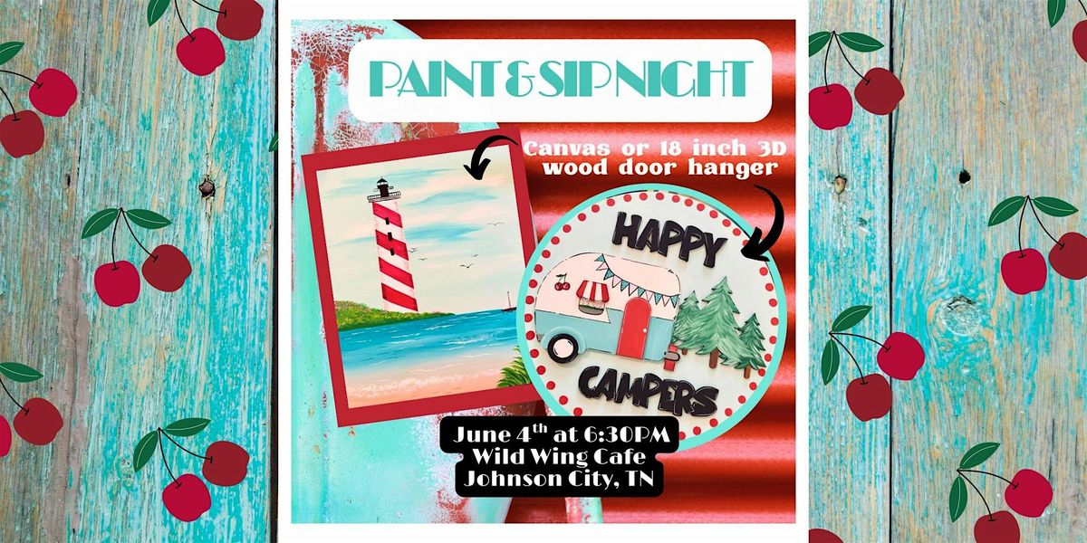 Painter’s Choice Paint and Sip Night -Johnson City Tn Wild Wing Cafe, 4 June | Event in Johnson City | AllEvents
