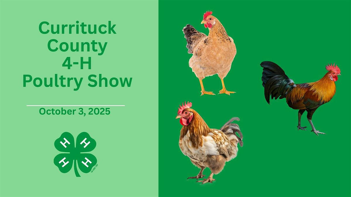 Currituck County 4-H Poultry Show, 3 October | Event in Barco | AllEvents