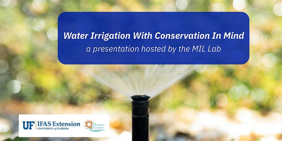 Irrigation with Water Conservation in Mind, 13 October | Event in Holmes Beach | AllEvents
