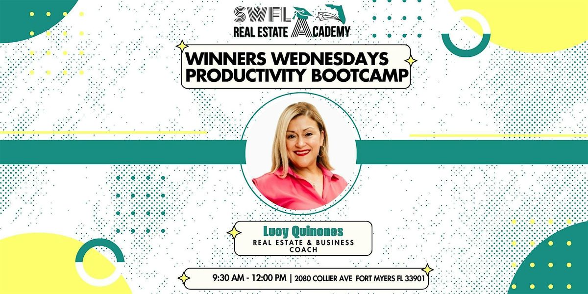Winners Wednesday Productivity Bootcamp | Event in Fort Myers | AllEvents