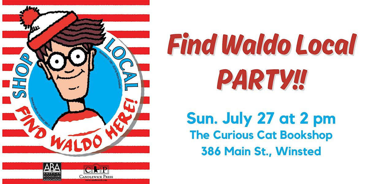 Find Waldo Winsted party, 27 July | Event in Winsted | AllEvents