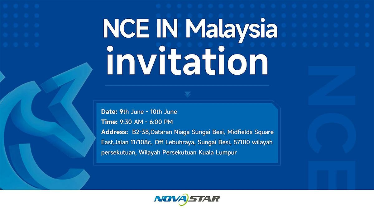 NCE IN Malaysia | Event in Kuala Lumpur | AllEvents